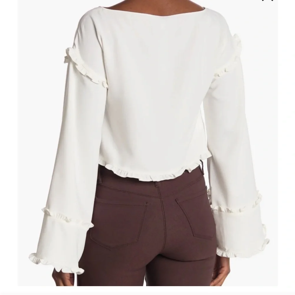 Likely kenmore Ruffle Sleeve Blouse - Picture 5 of 5